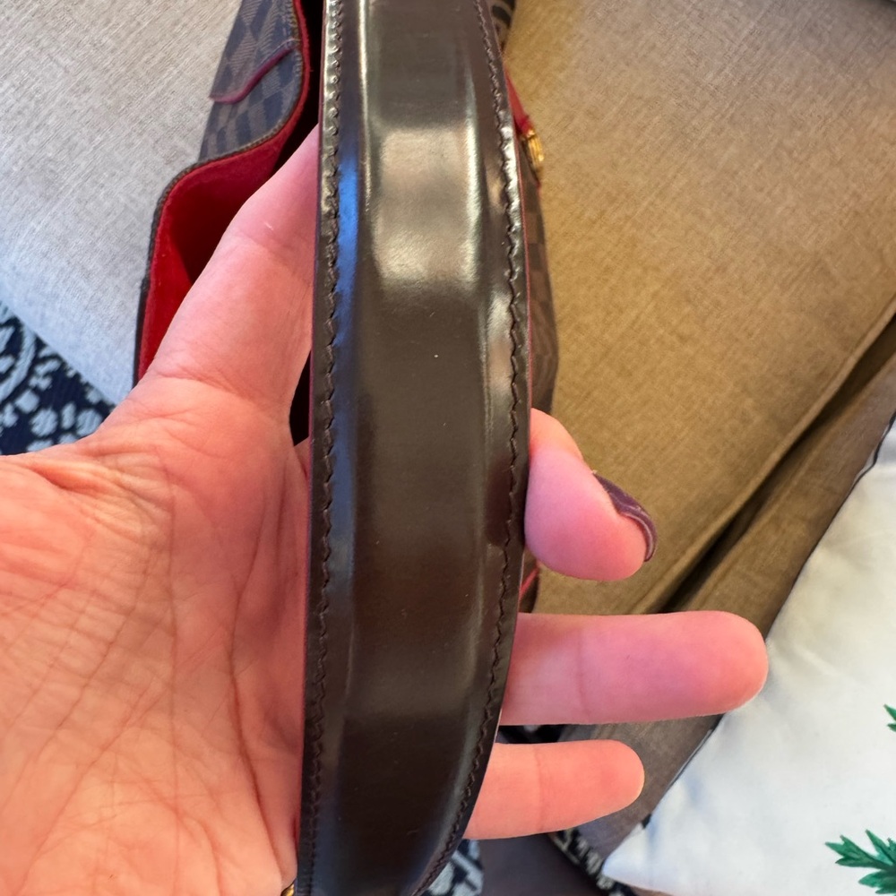 ๐ Louis Vuitton HOBO MM Damier Cerise - Picture 9 of 16